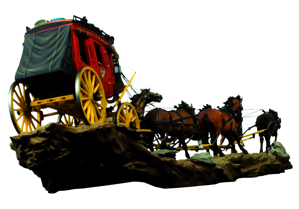 Overland Stagecoach FW-0101 54 mm 1/32 | The Overland Stage Coach ...