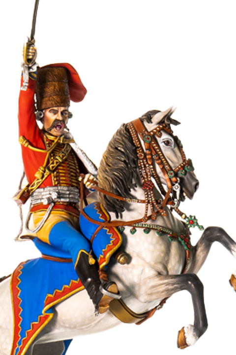 Prussian Hussar Officer (1762)