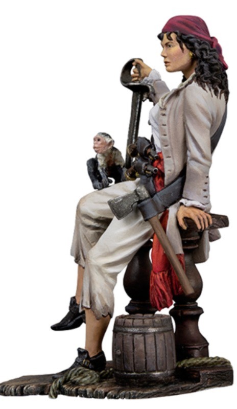 Mary Read 1720 Pc 13 54 Mm 132 Pirates Of The Caribbean Andrea Miniatures Catalogue 8503