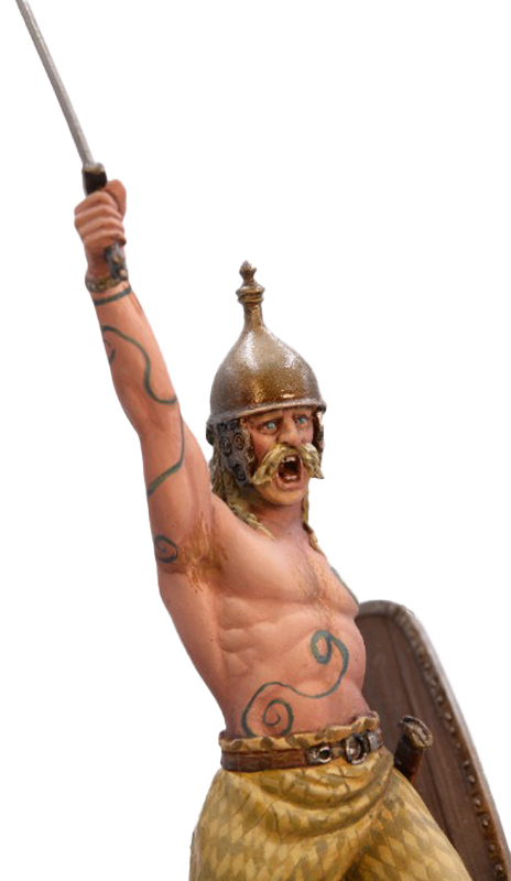 Celtic Warrior, 1st. Century B.C. SG-F120 54 mm 1/32