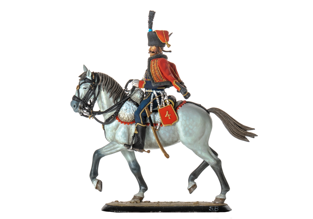 French 4th Hussar | S7-F02 ANDREA 54 The 1/30 (1813) Miniatures Napoleonic Andrea | Wars WORLD Catalogue mm 