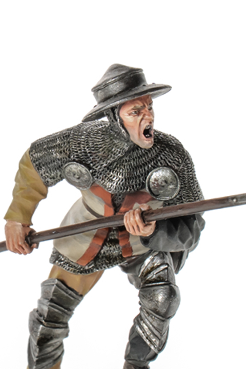 Frankish Warrior (c.850) SM-F28 54 mm 1/30